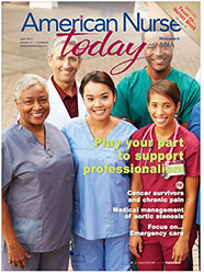 american nurse today ANA journal april