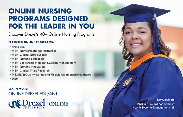 edu drexel online nursing program leader