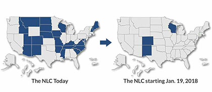 enhance nurse licensure compact nlc changes