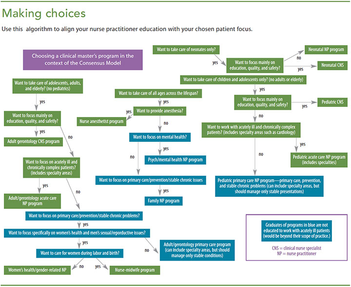 consensus model current future np choices