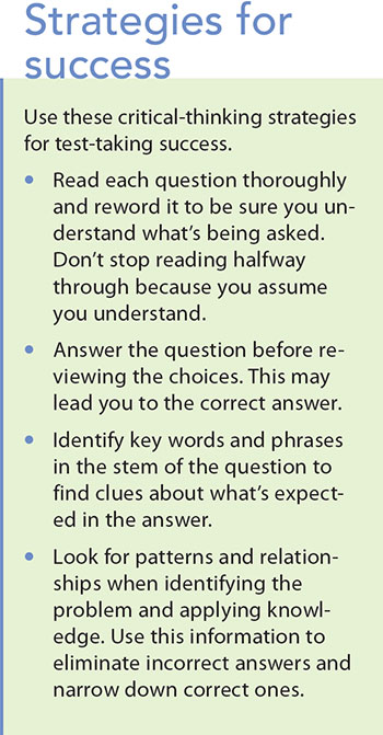 test taking tips strategy success