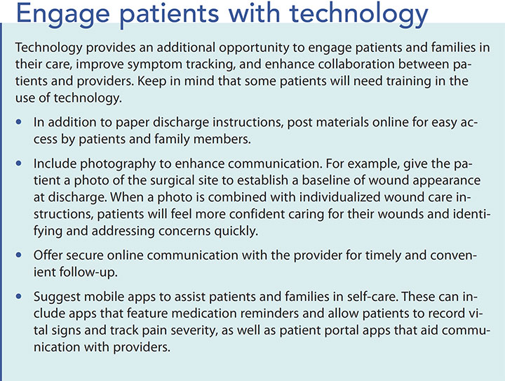 preventing surgical site infection engage patient technology