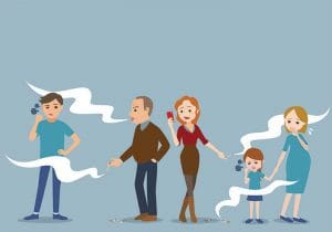 effects second hand smoke children