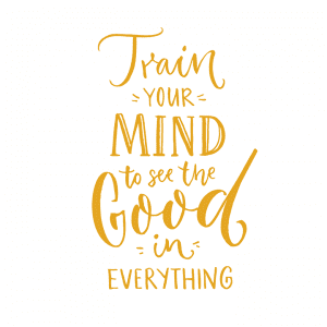 three good things build resilience and improve well being
