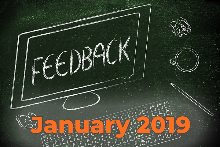 reader feedback 2019