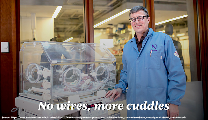 Wireless sensors help untether infants and promote bonding Wireless sensors help untether infants and promote bonding
