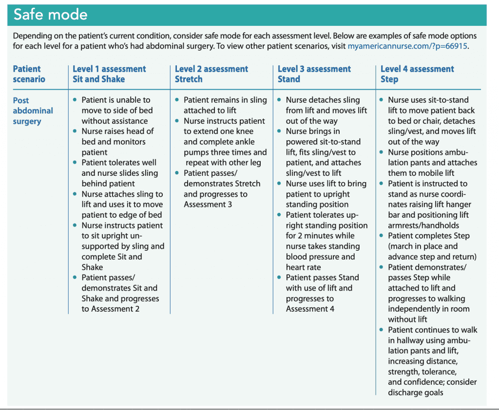 The Bedside Mobility Assessment Tool 2.0