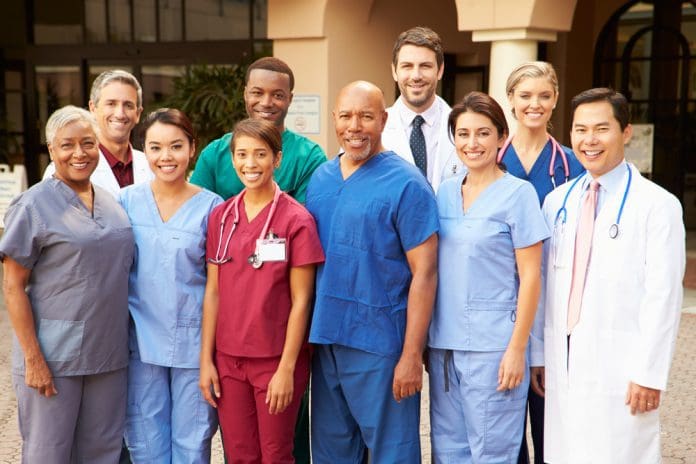 nurse crowd