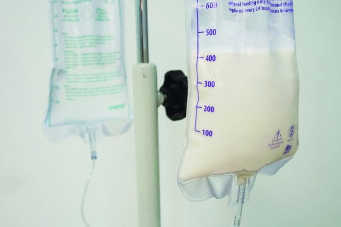 enteral feeding bag