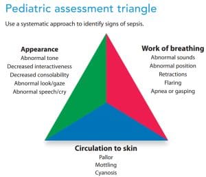 Pediatric assessment triangle