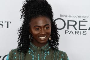 Olympic gold medalist Tori Bowie, who died in May from complications of childbirth, shown here in 2017 at the annual Glamour Women of the Year Awards ceremony in Brooklyn, NY.