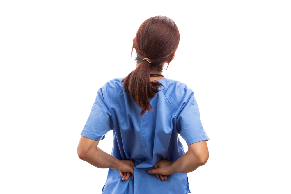 Nurse with back pain