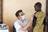 Nurse in a study abroad program