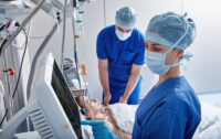 Nurses in ICU