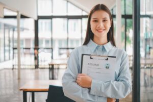 Nurse with resume
